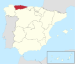 map of Spain