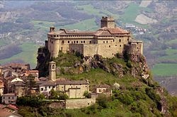 bardi castle in italy