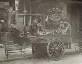 photo of street peddler